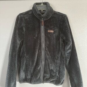 Cozy Charcoal Teddy Jacket